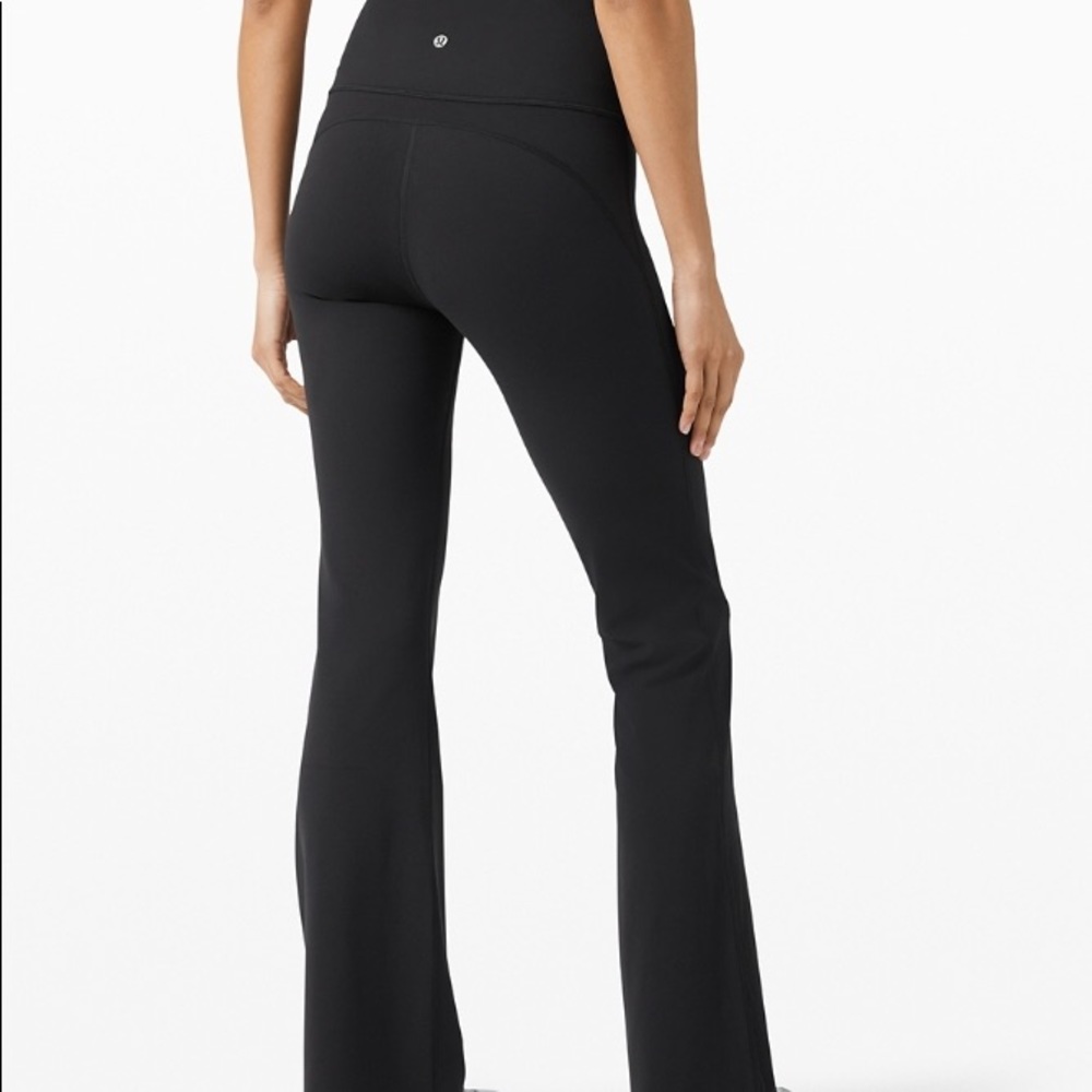lululemon groove pant black size 6